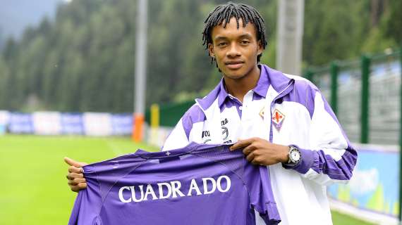 CUADRADO, Oggi l'esordio in maglia viola