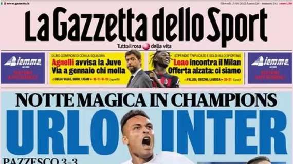 RASSEGNA STAMPA, Le prime pagine dei giornali