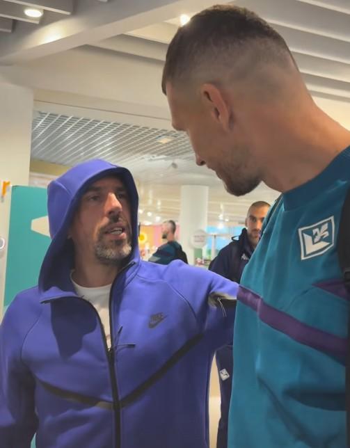 Sorpresa all'imbarco della Fiorentina: spunta l'ex viola Ribery