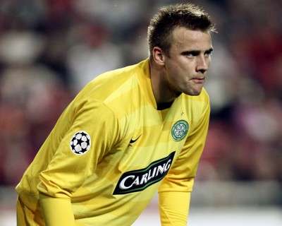 BORUC, Il portiere del Celtic è viola