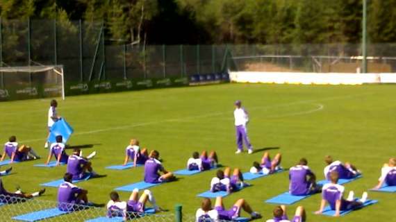 CORTINA, Comincia l'allenamento pomeridiano