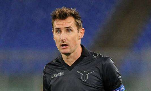 KLOSE, A giugno il divorzio con la Lazio