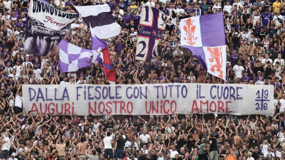 FIESOLE, Alla Fiorentina: "Auguri nostro unico amore"