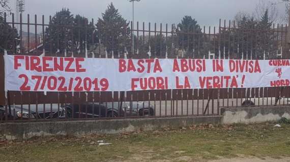 FOTO, Scontri Firenze, Curva Perugia: Fuori la verità