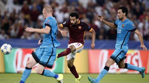 CHAMPIONS, Roma-Barcellona 1-1. Tutti i risultati