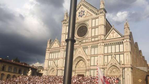 CALCIO STORICO, Vittoria dei Rossi contro i Verdi