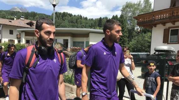 FOTO-VIDEO FV, LA FIORENTINA È ARRIVATA A MOENA