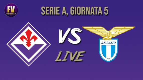 LIVE FV, FIORENTINA-LAZIO 1-1: MINUTI FINALI AL FRANCHI