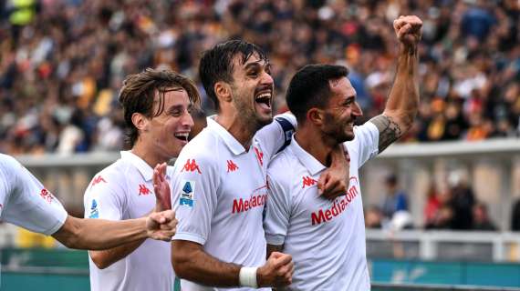 FIORENTINA, Tutti i numeri della vittoria con il Lecce