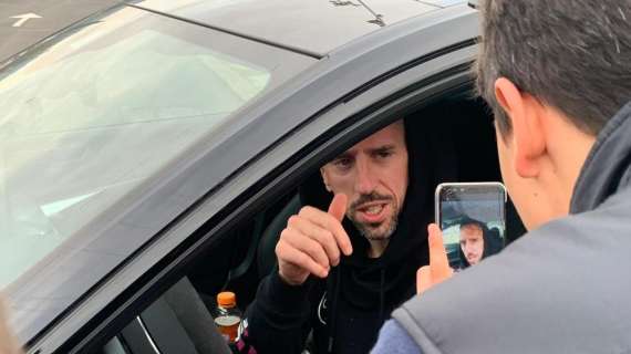 VIDEO FV, Ribery ha ripreso a guidare