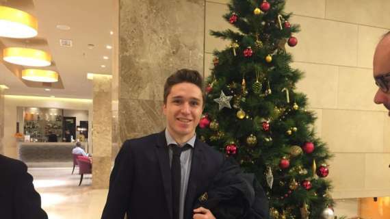 FOTO FV, Federico Chiesa premiato a cena dell'Ussi