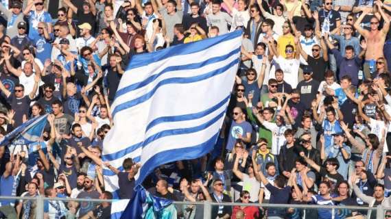 TIFOSI EMPOLI, In più di 1000 domani al Franchi