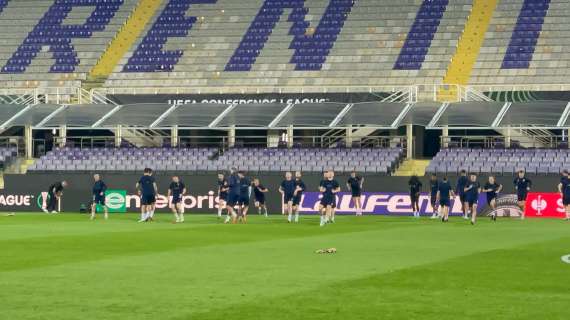 VIDEO FV, La rifinitura dei New Saints allo stadio Franchi