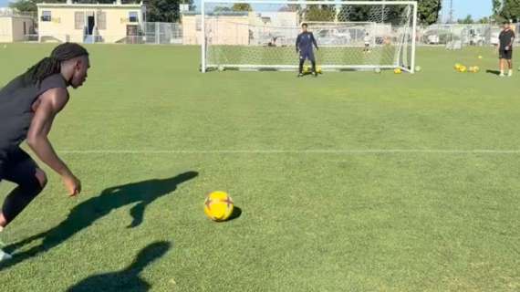Intanto Kean continua a correre: allenamenti anche in vacanza