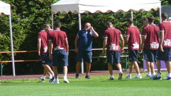 FOTO FV, Cosmi e il Trapani sul campo del Benatti