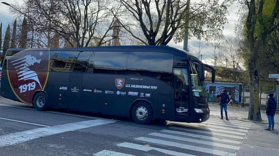 FOTO-VIDEO FV, Il Bus della Salernitana al Franchi