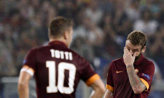 ROMA, Garcia si affida a Totti e De Rossi coi viola