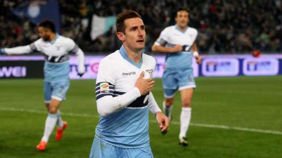 29^ GIORNATA, I risultati dopo 45': Klose-gol a Cagliari