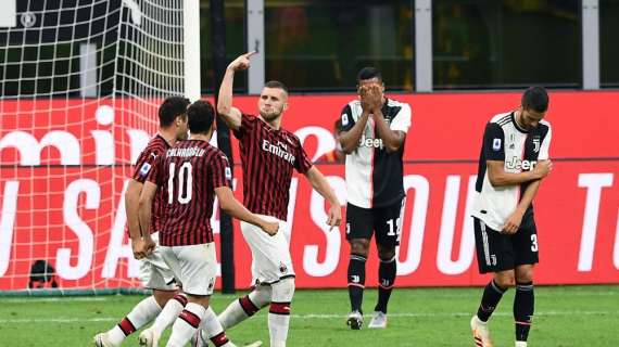 MILAN-JUVE, Rimonta rossonera: 4-2 con tre gol in 6'