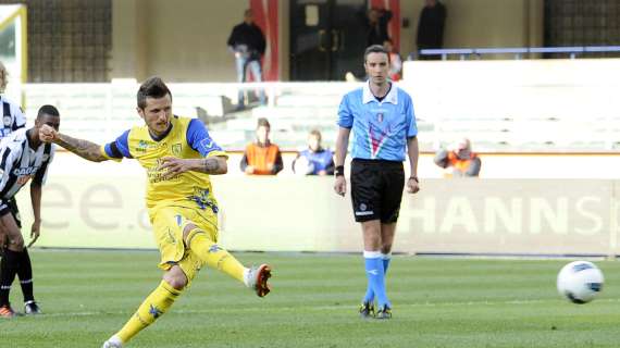 CHIEVO-SAMP, Il primo tempo finisce 1-0