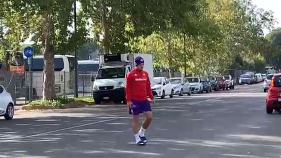 VIDEO FV, C'è anche Jovic al campo. Ma per lui...