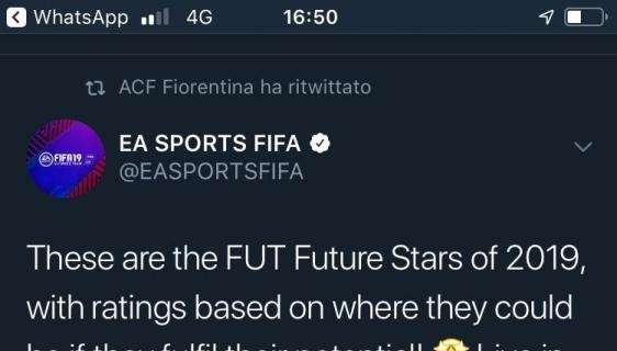 EA SPORTS, Lafont inserito nelle future stars del 2019