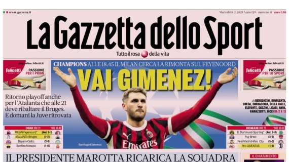 Rassegna stampa, Ecco le prime pagine dei quotidiani sportivi