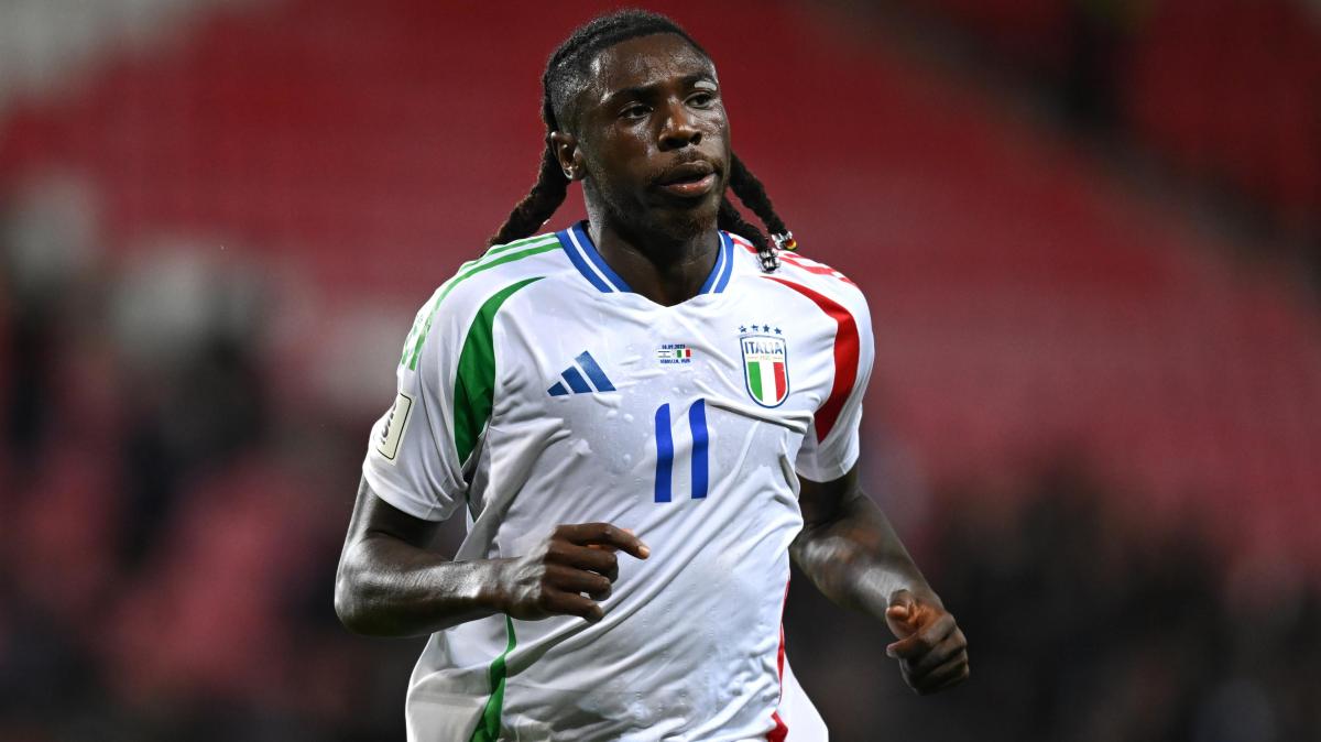 Improbabile la presenza di Kean contro Israele. Intanto Moise raggiunge tre bomber azzurri