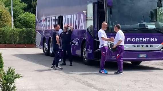VIDEO FV, La Fiorentina è partita verso il Viola Park