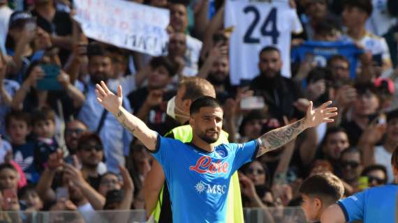 NAPOLI, Insigne sull'arrivo di Conte: "grande colpo"