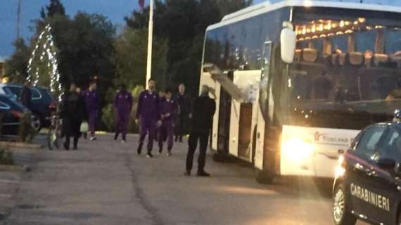 VIDEO FV, Squadra in partenza verso Torino