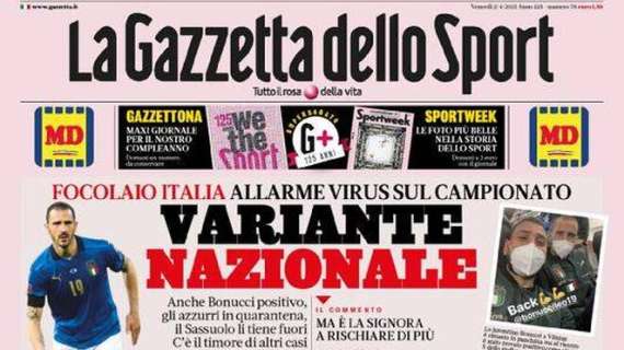 RASSEGNA STAMPA, Le prime pagine dei quotidiani