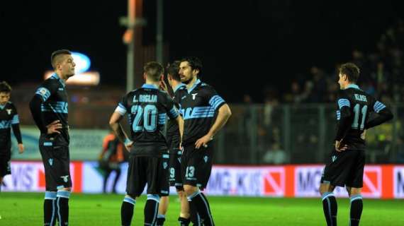 LAZIO, Disastro europeo: ko 3-0 e fuori dall'E.L.