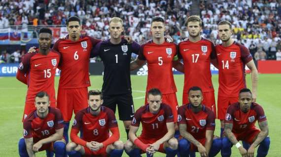 EURO 2016, Le formazioni ufficiali di Inghilterra-Islanda