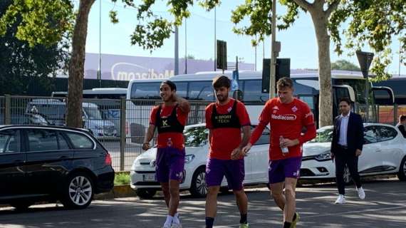 VIDEO FV, La squadra allo stadio: out Sottil. Jovic...