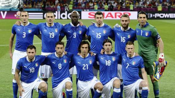 RANKING FIFA, Italia recupera 6 posizioni