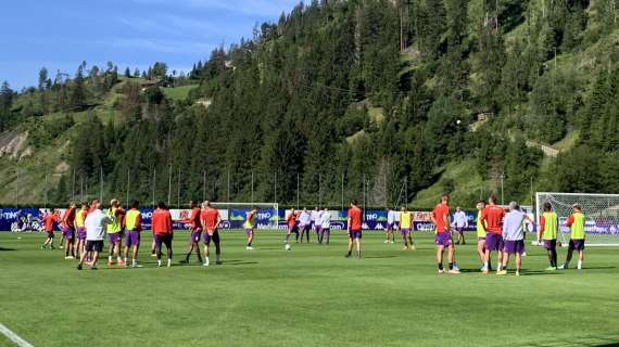 VIDEO FV, Ingresso in campo dei giocatori a Moena