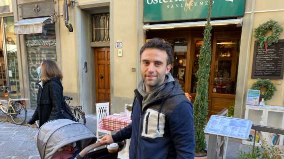 FOTO FV, "Babbo" Pepito a spasso per Firenze