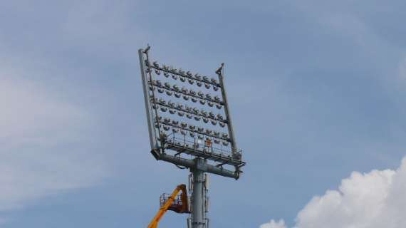 STADIO, Le foto dei lavori all'impianto audio