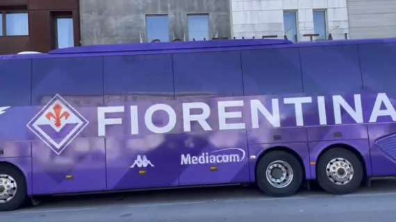VIDEO FV, Pullman della Fiorentina a Cremona