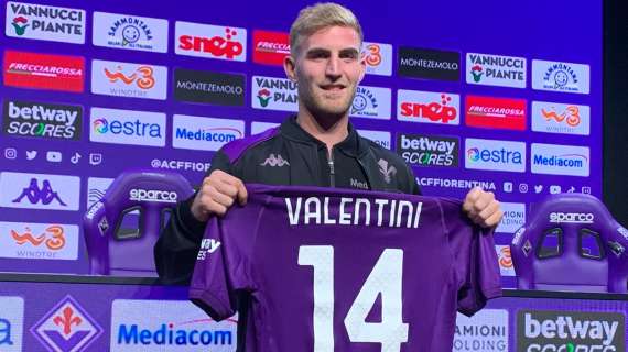 VALENTINI SI PRESENTA: "NESTA UN IDOLO. IL VIOLA PARK MI HA CONVINTO. SONO PRONTO PER AIUTARE LA SQUADRA, VOGLIO VINCERE TUTTO"