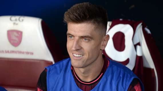 PIATEK, Primo gol con la Salernitana contro la Juve