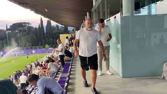 FOTO FV, A vedere l'amichevole c'è anche Serse Cosmi