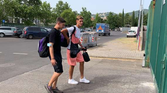 FOTO/VIDEO FV, Andonov e Krastev arrivati al CS