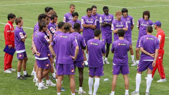 CASTELROTTO, Iniziato l'allenamento viola