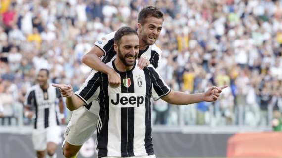 SERIE A, Già due volte Higuain in 45'. Juve sul 3-1