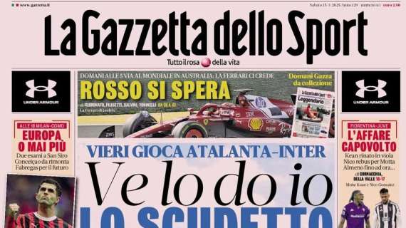 Rassegna stampa, ecco le prime pagine dei quotidiani sportivi italiani di oggi