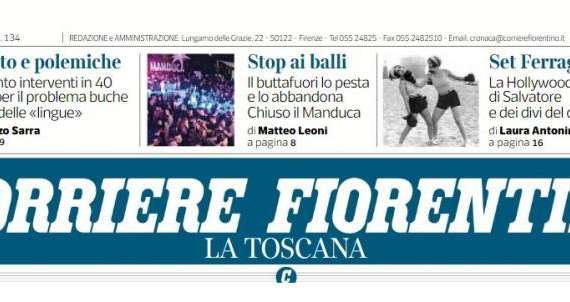 GIORNALI, FV vicina ai colleghi del Corriere Fiorentino