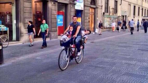 FOTO, Pasqual si adegua al mondiale di ciclismo