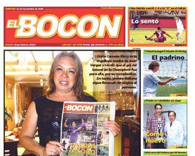 La prima pagina di El Bocon